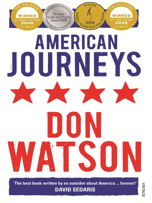 Title details for American Journeys by Don Watson - Available